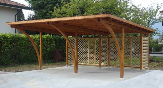 Tettoie e gazebi in legno: la soluzione perfetta per il tuo giardino