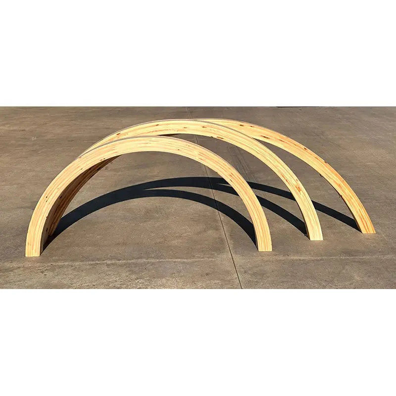 ARCHI IN PINO LAMELLARE 7x7 / 9x9 PER CAR PORT,PERGOLE,PENSILINE,GAZEBI- 150 cm Brico Pali Legno by Holz Brenz srl