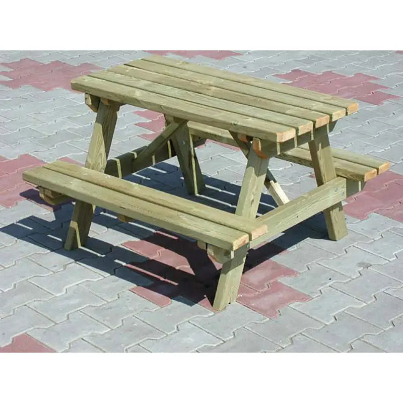 BABY PICNIC IN LEGNO DI PINO IMPREGNATO Brico Pali Legno by Holz Brenz srl