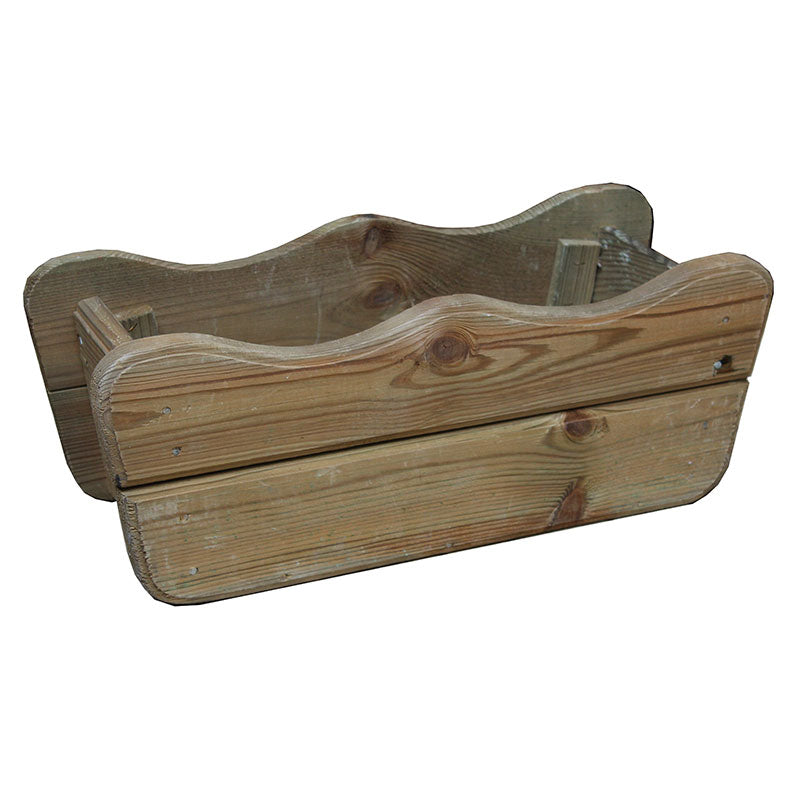 BALCONIERA IN LEGNO DI PINO IMPREGNATO Brico Pali Legno by Holz Brenz srl