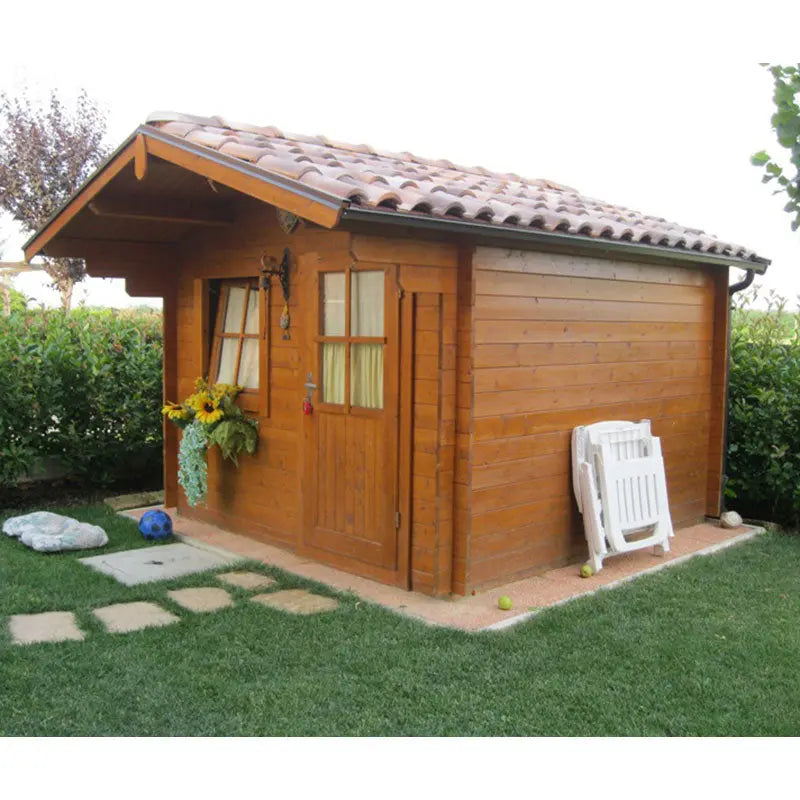 CASETTA IN LEGNO DI ABETE AD INCASTRO MERANO Brico Pali Legno by Holz Brenz srl