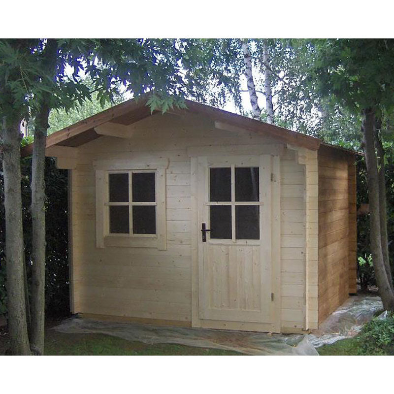 CASETTA IN LEGNO DI ABETE AD INCASTRO TORINO Brico Pali Legno by Holz Brenz srl