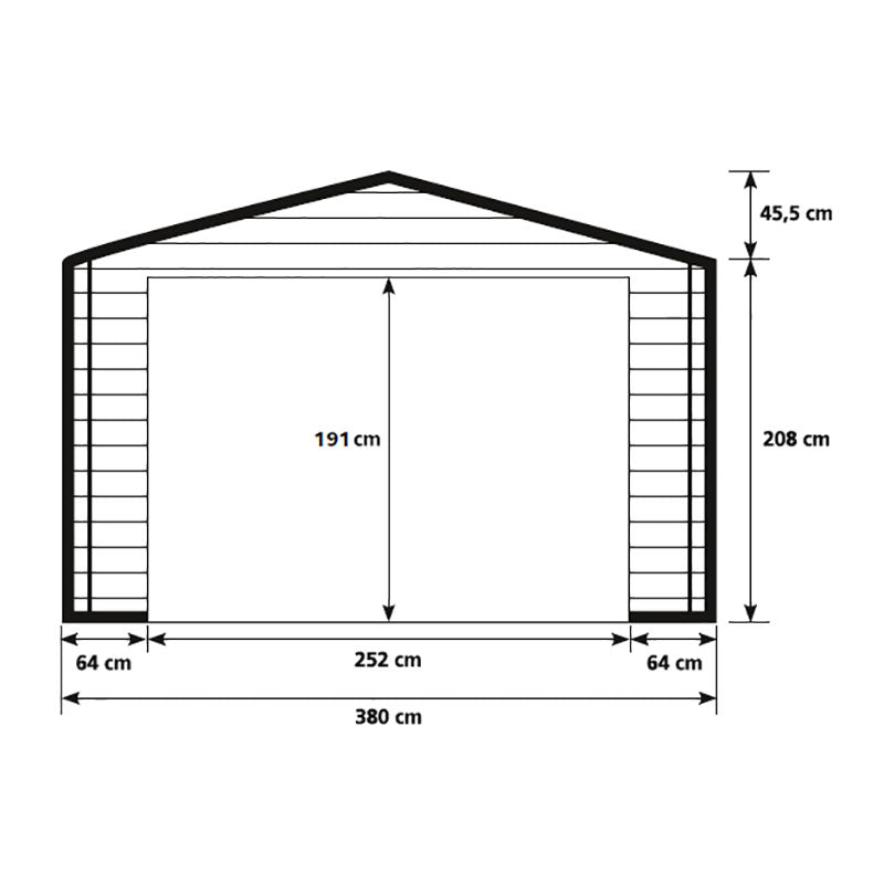 GARAGE Brico Pali Legno by Holz Brenz srl