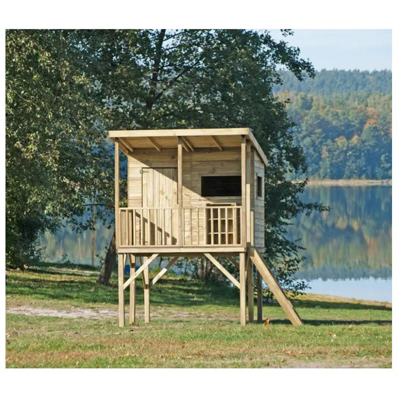 GIOCO DA GIARDINO IN LEGNO DI PINO IMPREGNATO IN AUTOCLAVE LARA Brico Pali Legno by Holz Brenz srl