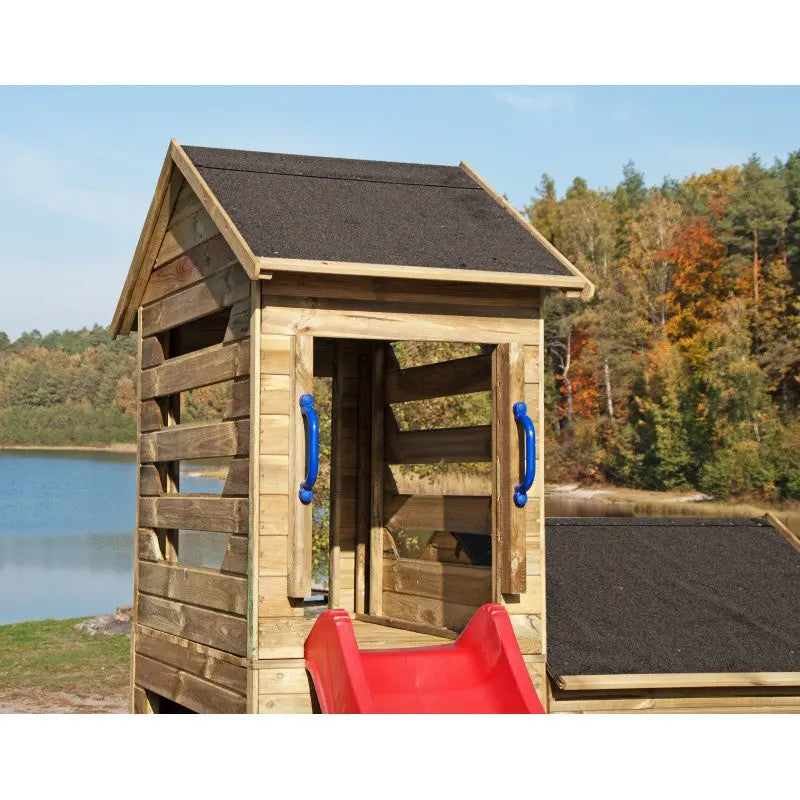 GIOCO DA GIARDINO IN LEGNO DI PINO IMPREGNATO IN AUTOCLAVE WILSON Brico Pali Legno by Holz Brenz srl