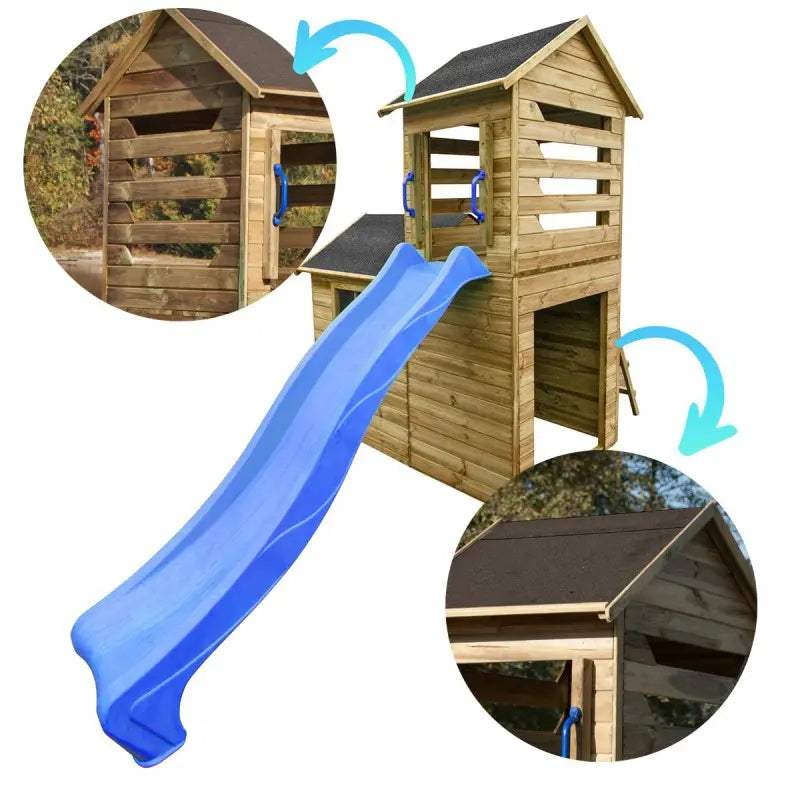 GIOCO DA GIARDINO IN LEGNO DI PINO IMPREGNATO IN AUTOCLAVE WILSON Brico Pali Legno by Holz Brenz srl