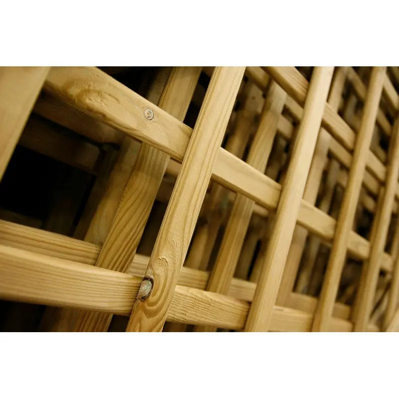 GRIGLIATI DIAGONALI RETTANGOLARI IN LEGNO DI PINO IMPREGNATO Brico Pali Legno by Holz Brenz srl