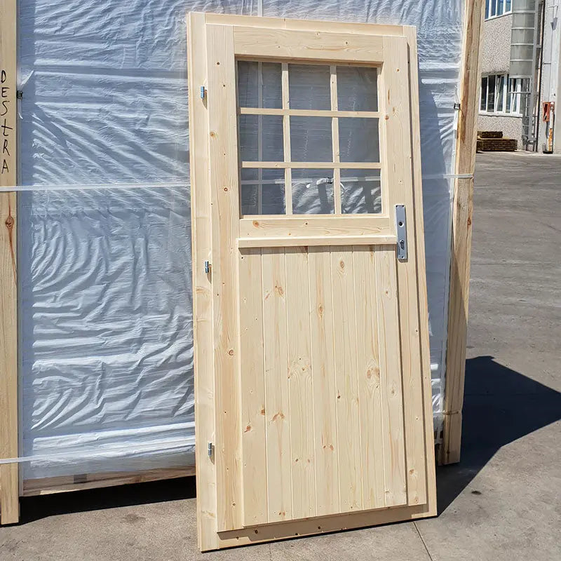 PORTA SINGOLA 93X191 IN LEGNO DI ABETE Brico Pali Legno by Holz Brenz srl
