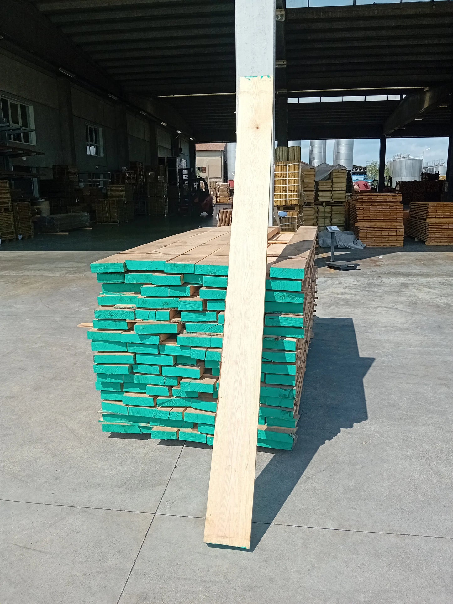 Tavole grezze di rovere Brico Pali Legno by Holz Brenz srl