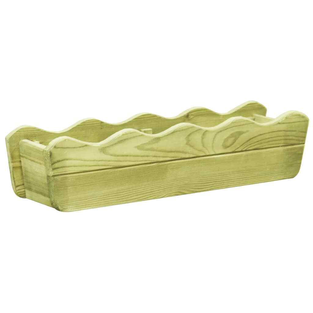 BALCONIERA IN LEGNO DI PINO IMPREGNATO