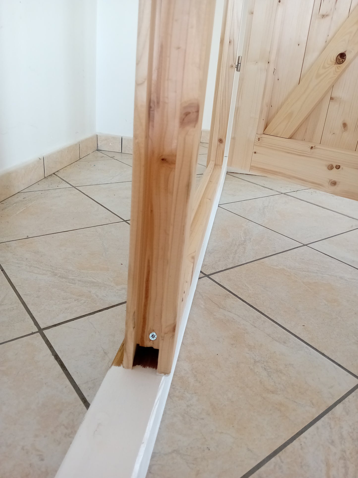 PORTA SINGOLA 93X191 IN LEGNO DI ABETE