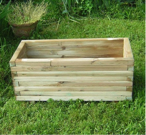 FIORIERA BASIC IN LEGNO DI PINO IMPREGNATO