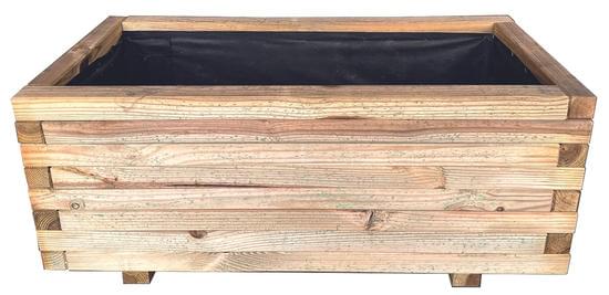 FIORIERA BASIC IN LEGNO DI PINO IMPREGNATO